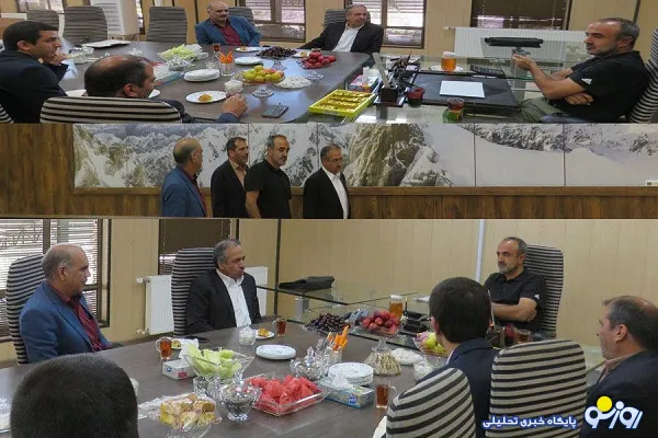 دیدار مدیران استانی بانک ایران زمین با مدیرعامل کاشی EEFA سرام اردکان