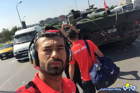 افتخار«کودتا چی» پرسپولیسی ها به بودن در کنار«کودتا چیان» ترکیه +عکس