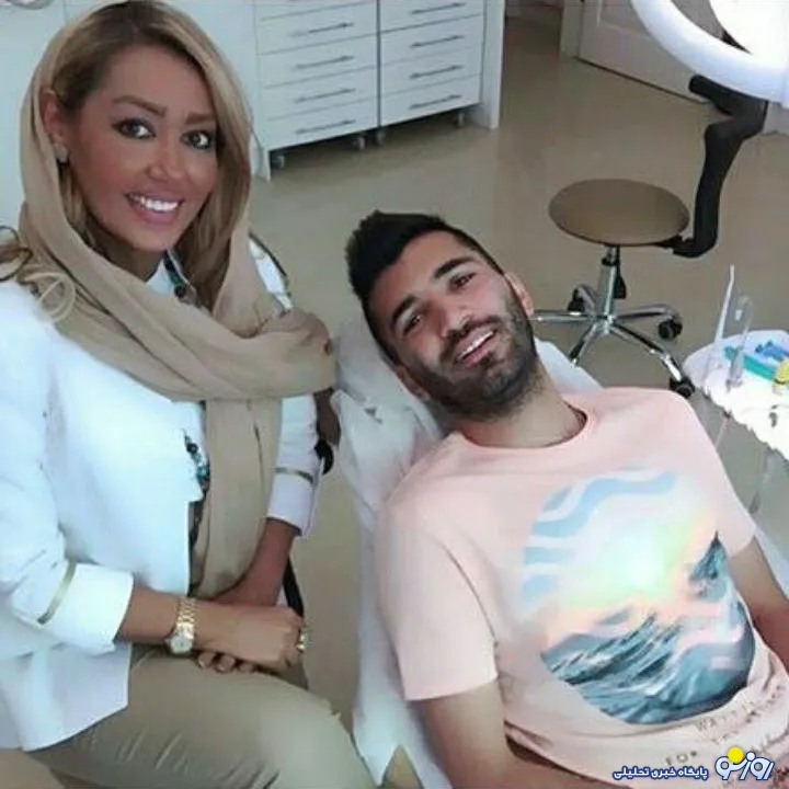 محسن مسلمان در مطب خانم دکتر معروف+عکس