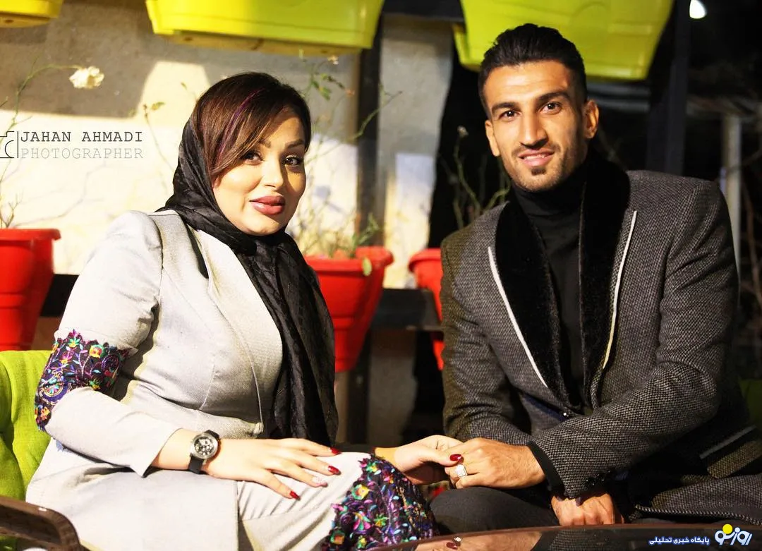 عکس عاشقی بازیکن پرسپولیس برای روز ولنتاین