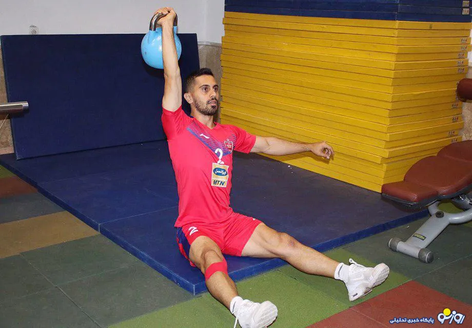 تمرین های خاص عالیشاه با پرسپولیس +عکس