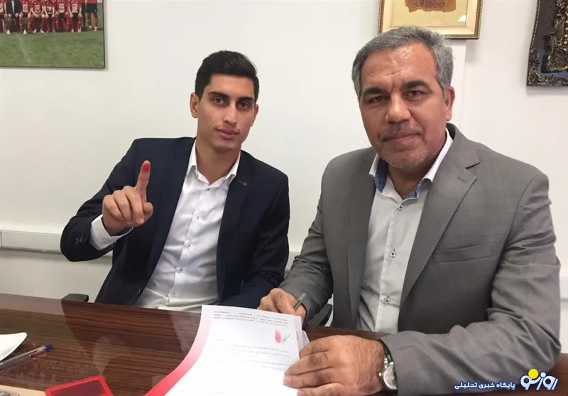 اولین خرید پرسپولیس از بلژیک آمد+عکس
