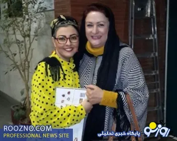 عکس جالب 2 بازیگر معروف زن