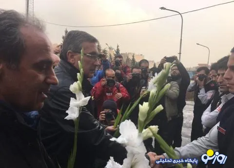 ادای احترام برانکو به شهدای آتش نشان