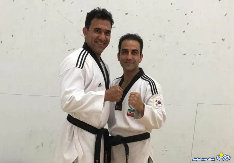 عقاب دان یک کاراته گرفت +عکس