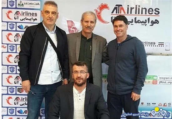 بالاخره یک مربی برکنار شده لیگ برتری هم با صلح و صفا رفت! + عکس