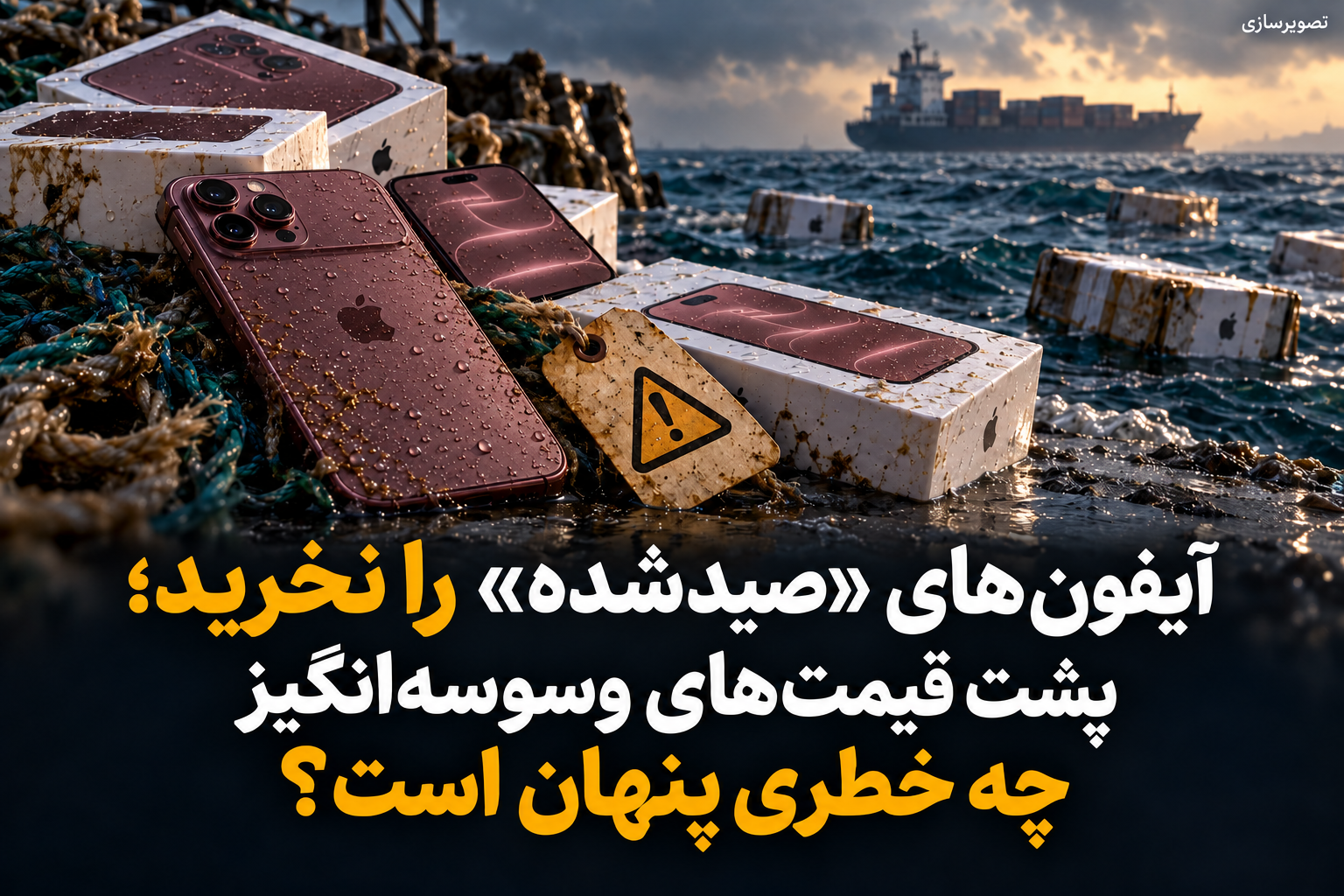 آیفونهای «صیدشده» را نخرید؛ پشت قیمتهای وسوسهانگیز چه خطری پنهان است؟ آیفونهای «صیدشده» را نخرید؛ پشت قیمتهای وسوسهانگیز چه خطری پنهان است؟