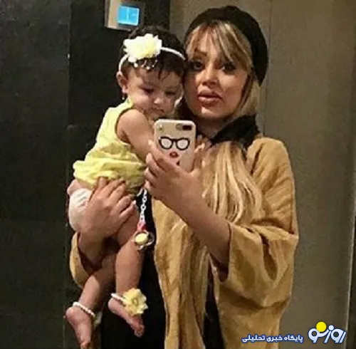 همسر حسین ماهینی و فرزندش +عکس