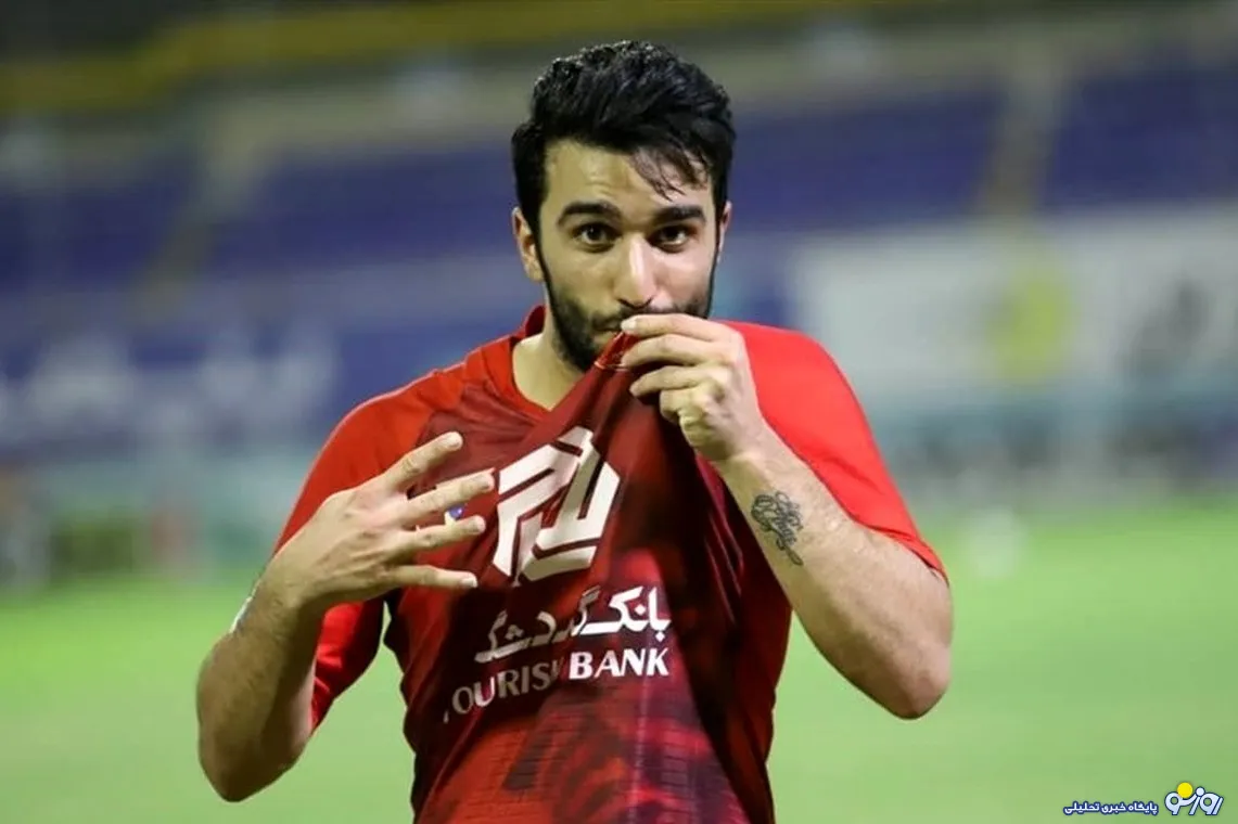اقدام جالب نعمتی پس از قهرمانی نیم فصل پرسپولیس