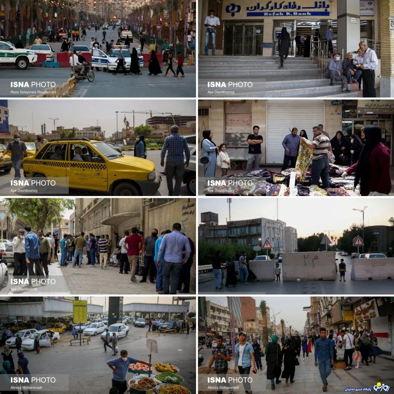 تصاویر تاسف بار از جدی نگرفتن کرونا در خوزستان