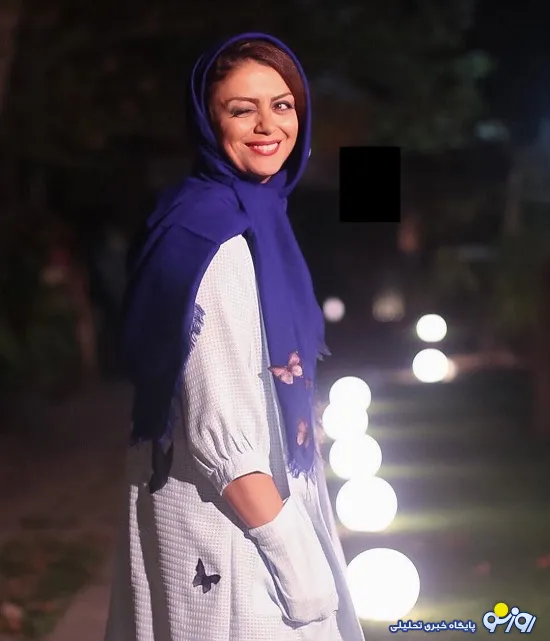 چشمک زدن این بازیگر زن ایران +عکس