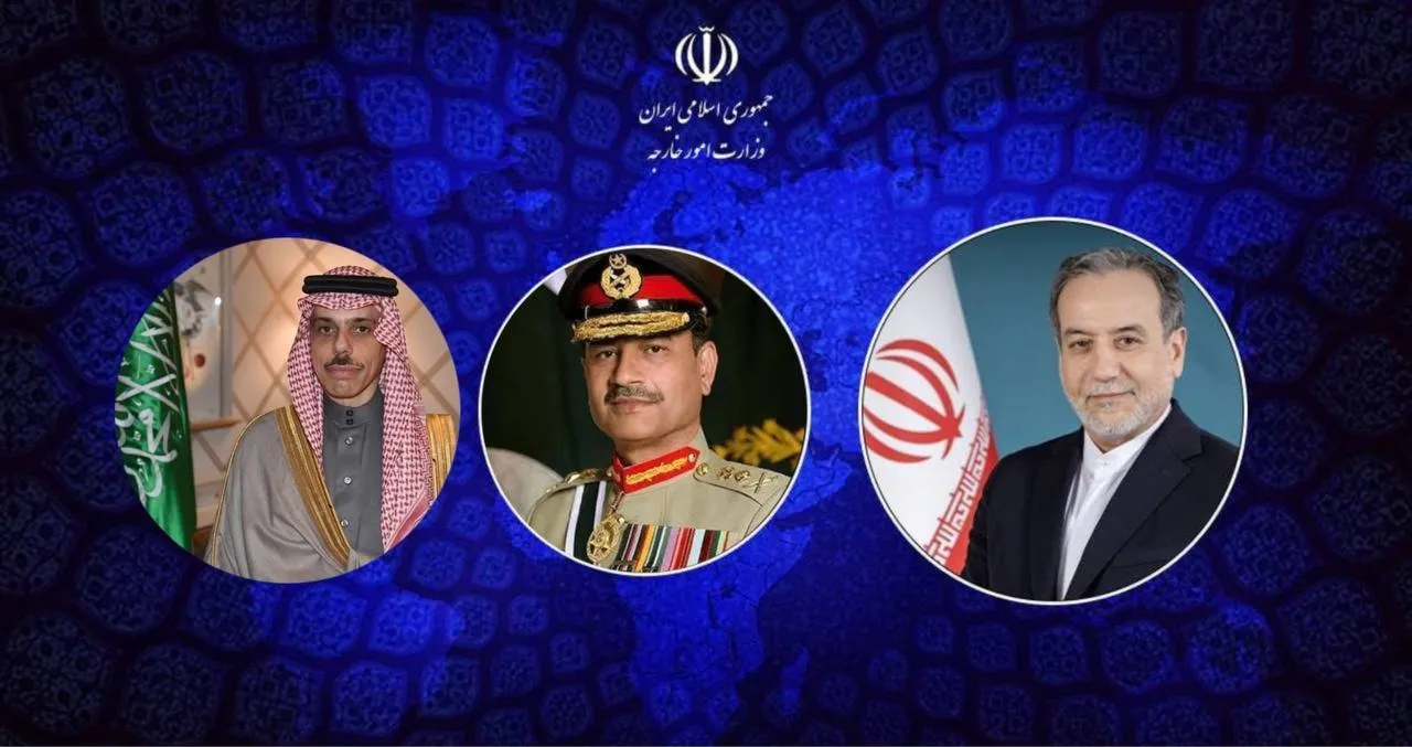 دومین تماس عراقچی با عاصم منیر و وزیر خارجه سعودی در ۲۴ ساعت اخیر دومین تماس عراقچی با عاصم منیر و وزیر خارجه سعودی در ۲۴ ساعت اخیر