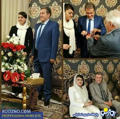 ازدواج دختر 19ساله با مرد 65ساله ثروتمند در آستارا/عکس