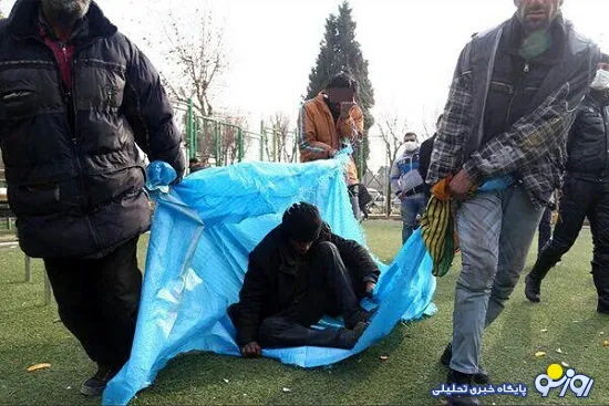 روش جدید جابجا کردن معتادان در ایران + عکس