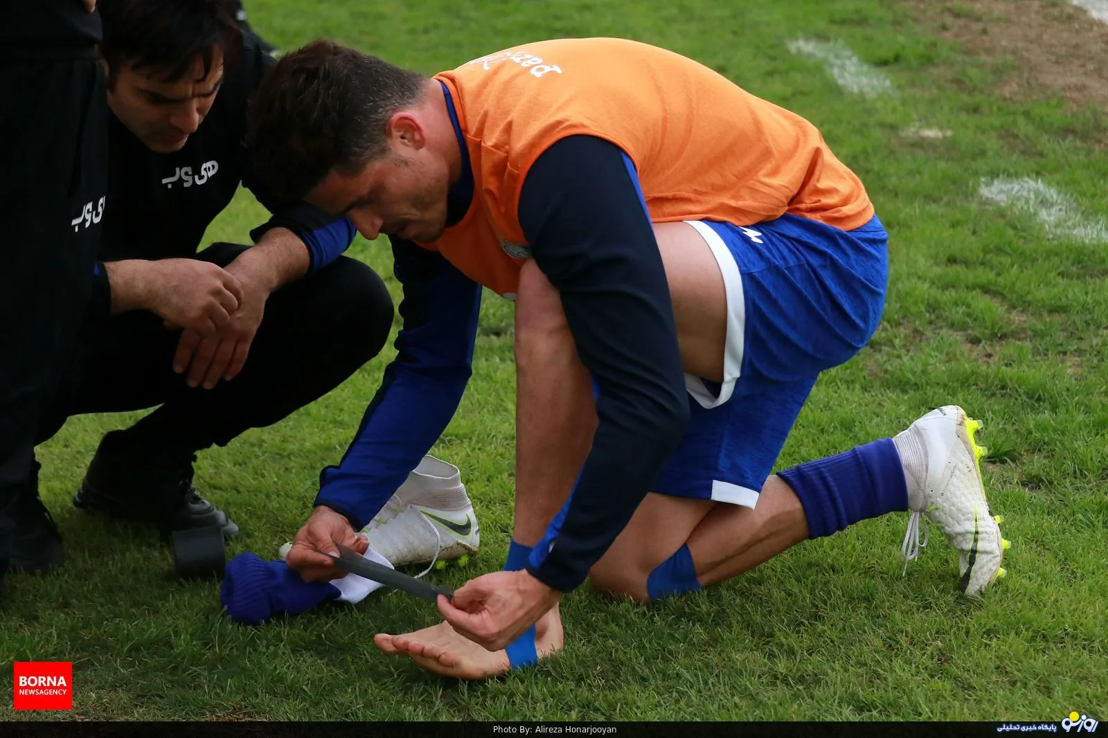 حمله وریا غفوری به مدیر پرسپولیس