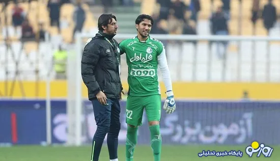 ذخیره رحمتی به فکر جدایی از استقلال +عکس
