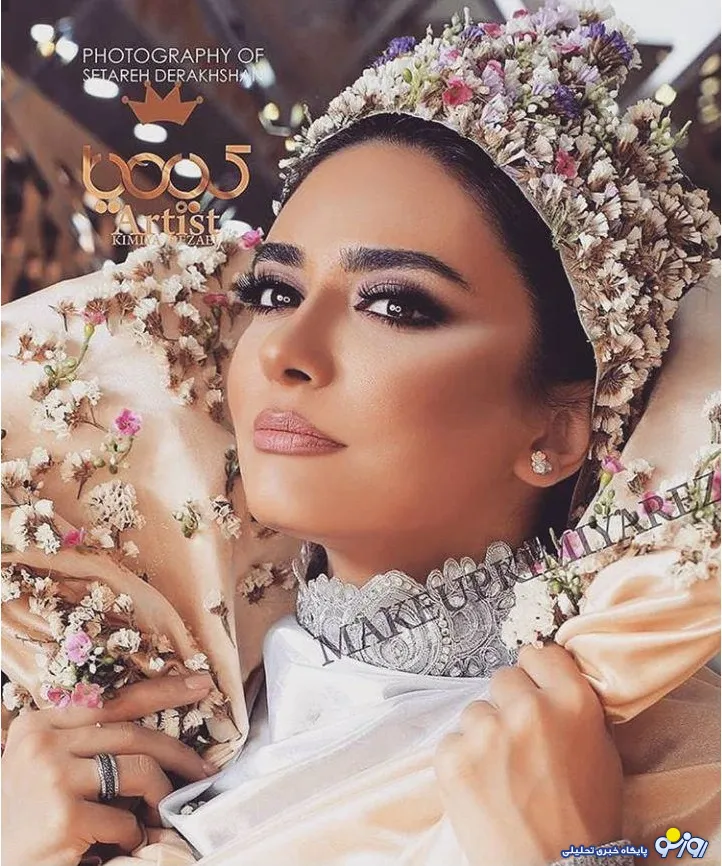 یک عکس آتلیه ایی از لیندا کیانی بازیگر سینما