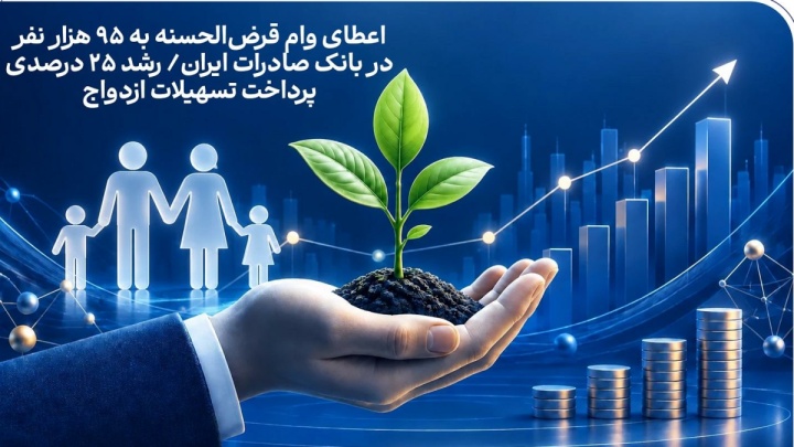 اعطای وام قرض‌الحسنه به ۹۵ هزار نفر در بانک صادرات ایران