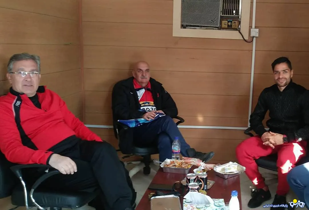 جلسه مهم برانکو با کامیابی نیا در باشگاه +عکس