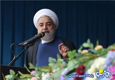 روحانی:تصمیم بگیرید در اتاق سیاسی‌تان خانه تکانی کنید؛ آن میزی که از آن حرف می‌زنید پایه‌های آن درهم شکسته است/امروز آمریکا اعتراف می‎کند که ایران تسلیم ناپذیر است