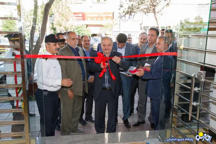 افتتاح شعبه جدید بانک ملت در رجایی شهر استان البرز