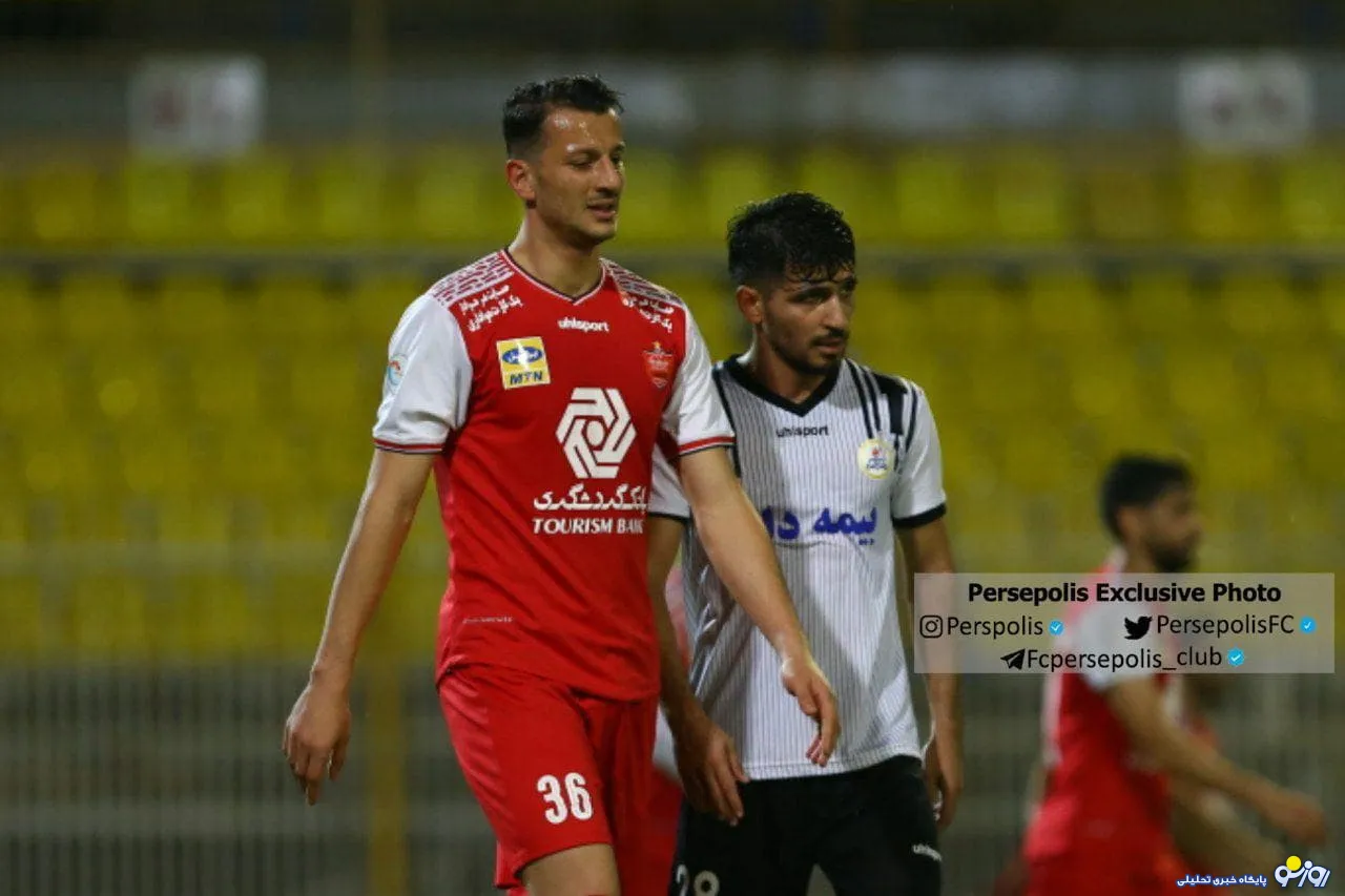 غیبت مشکوک بازیکن پرسپولیس در تمرینات