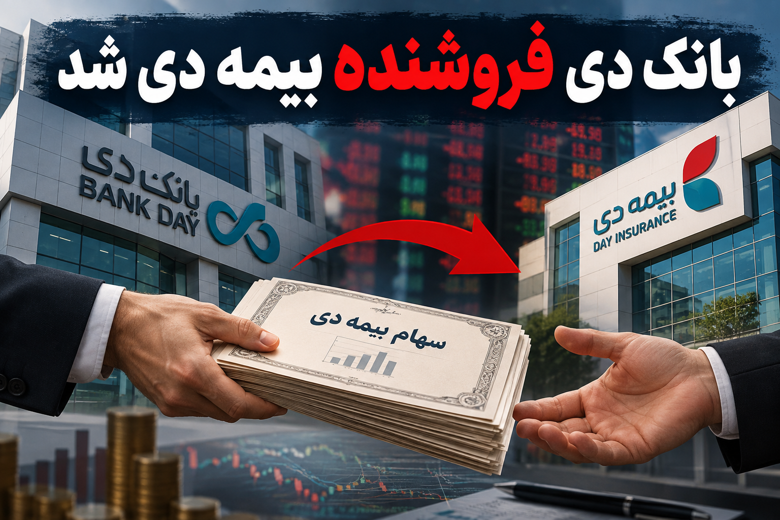 بانک دی فروشنده بیمه دی شد/پشت پرده واگذاری میلیاردی سهام چیست؟ بانک دی فروشنده بیمه دی شد/پشت پرده واگذاری میلیاردی سهام چیست؟