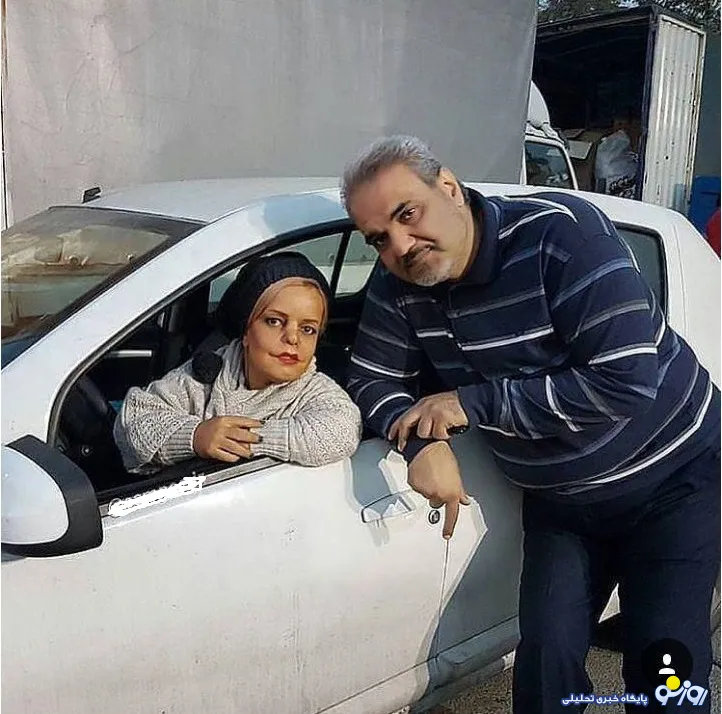 ملاقات جواد خیابانی با دختر مدل ایرانی ! +عکس
