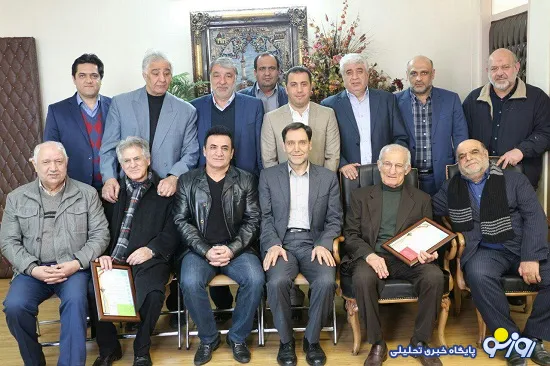 تجلیل  از کشتی گیران نام آور کشور