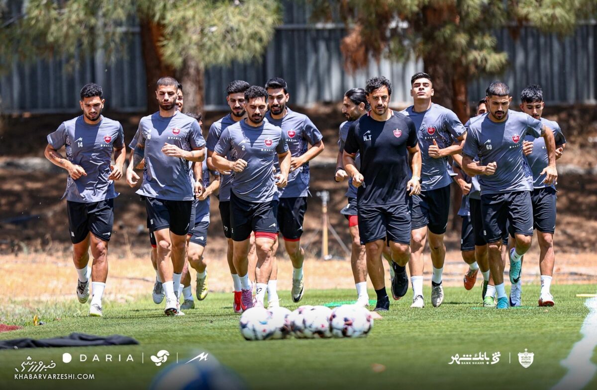 اردوی خارجی پرسپولیس دقیقه ۹۰ عقب افتاد