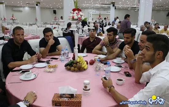 جشن نایب قهرمانی پرسپولیسی ها +عکس