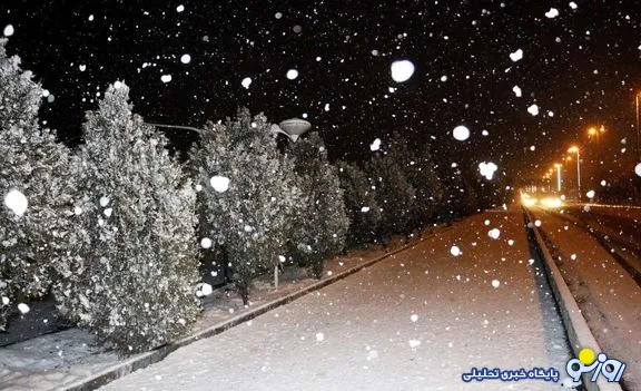 آغاز بارش برف و باران از فردا