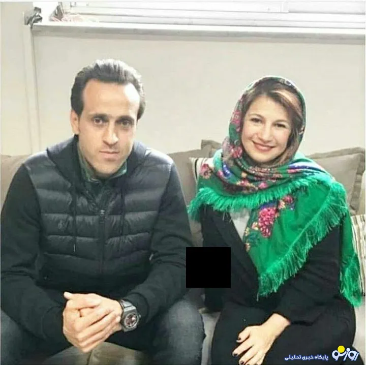 علی کریمی در کنار مادر«زی زی گولو» ! +عکس