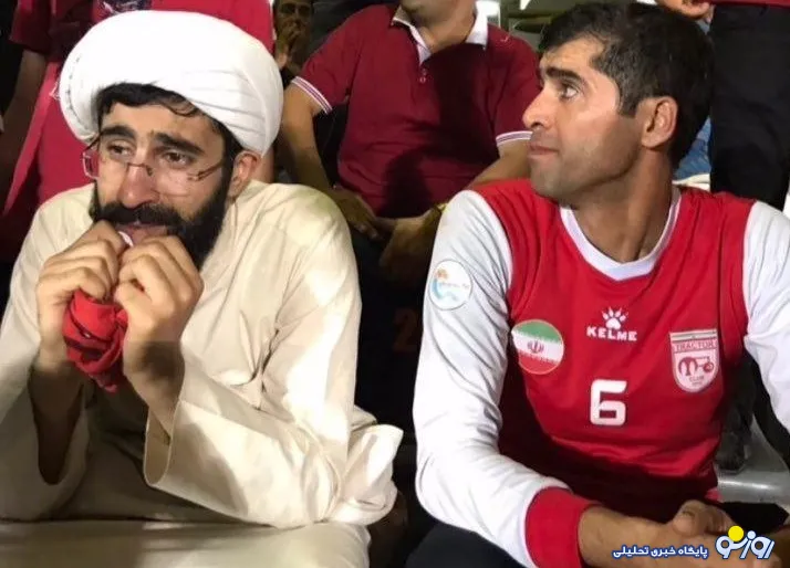 تصویری متفاوت و جالب از روحانی تراکتوری
