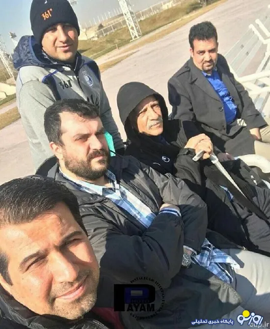 پورحیدری در تمرین استقلال حضور پیدا کرد + عکس