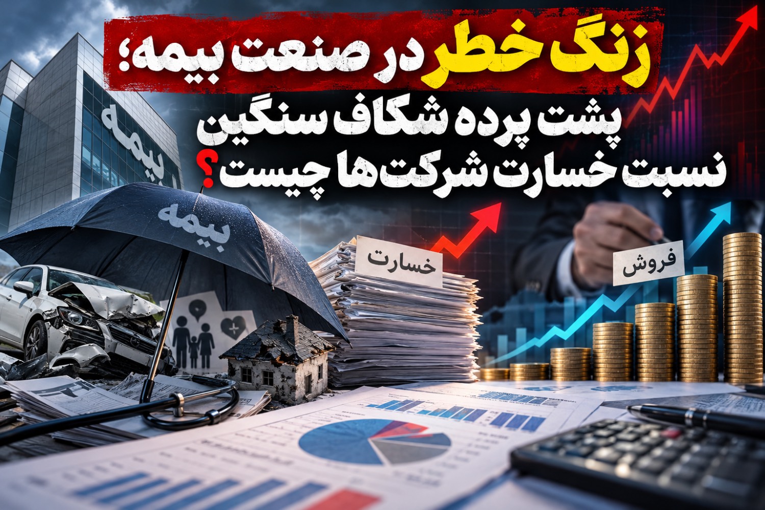 پشت پرده شکاف سنگین نسبت خسارت بیمه ها چیست؟/ زنگ خطر در صنعت بیمه پشت پرده شکاف سنگین نسبت خسارت بیمه ها چیست؟/ زنگ خطر در صنعت بیمه