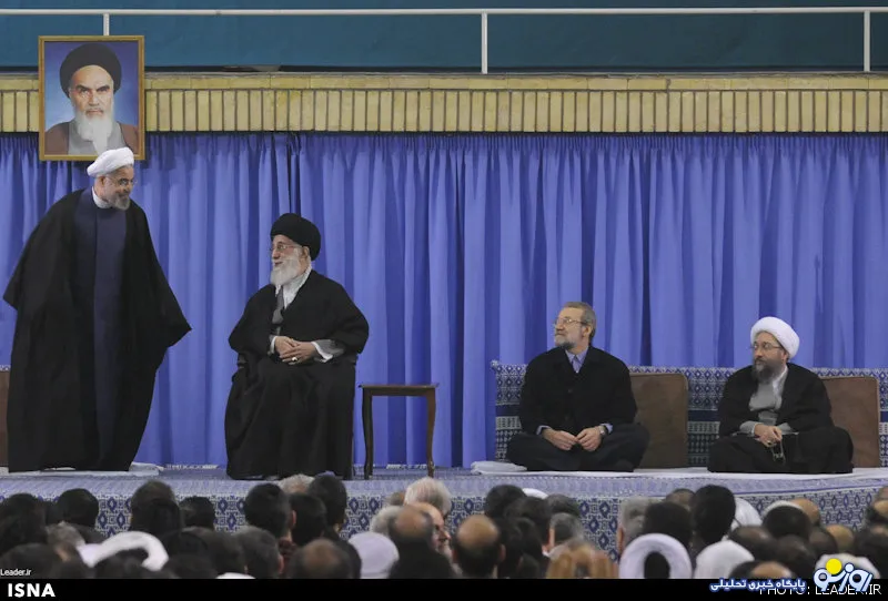 دیدار جمعی از مسئولان‌نظام و میهمانان خارجی با رهبر انقلاب / تصاویر