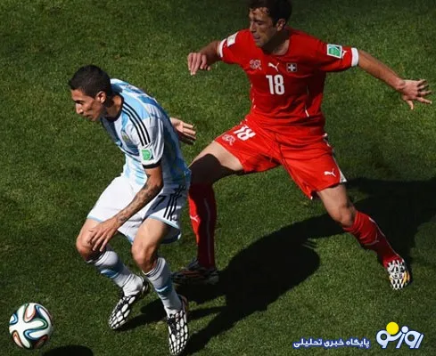 پیروزی سخت آرژانتین برابر سوئیس