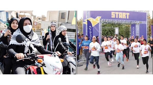 چه تفاوتی بین بانوان جان فدای موتور سوار و دوندگان بوستان ولایت وجود دارد؟ چه تفاوتی بین بانوان جان فدای موتور سوار و دوندگان بوستان ولایت وجود دارد؟