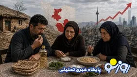 سونامی گرانی به سفره فقرا رسید / عبور تورم خوراکی‌ها از مرز ۱۳۴ درصد /  ۱۱ استان درگیر تورم سه‌رقمی هستند + نمودار