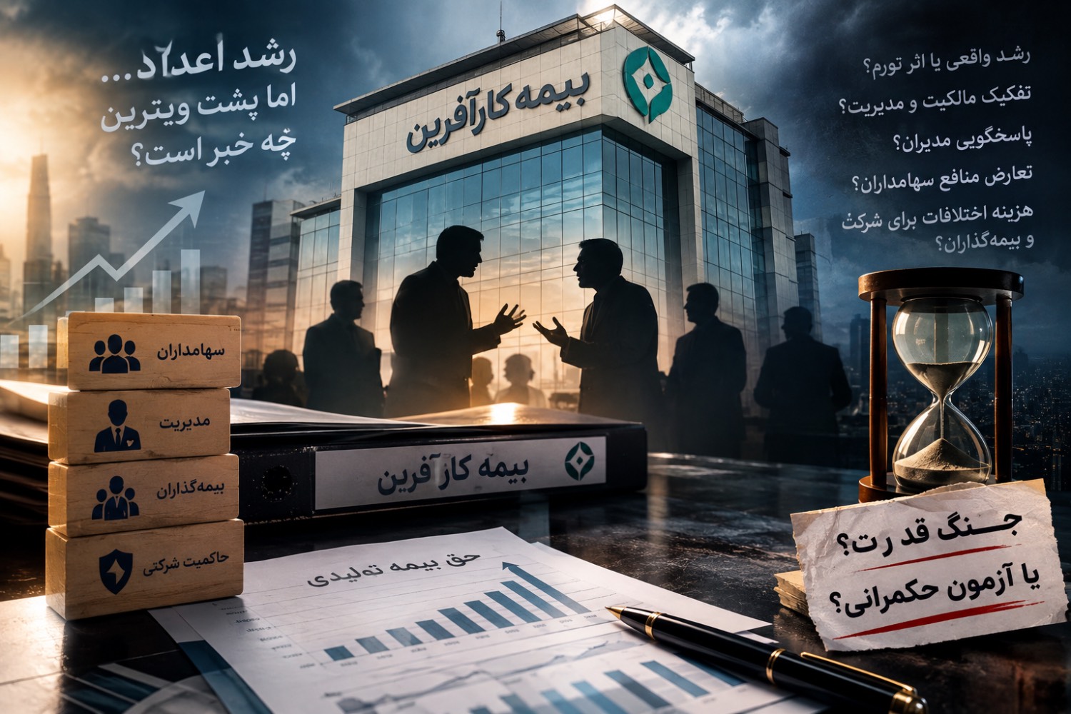 پشت ویترین رشد بیمه کارآفرین چه خبر است؟ پشت ویترین رشد بیمه کارآفرین چه خبر است؟