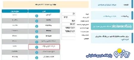 درآمد عمومی دولت در قبوض تلفن همراه چیست؟