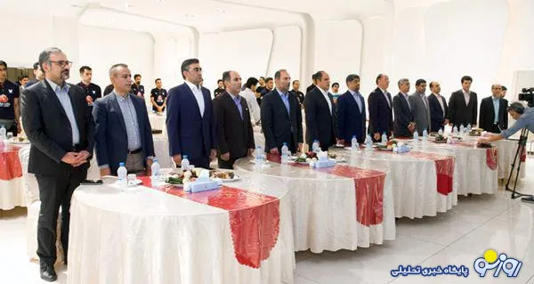 بدرقه تیم ربوکاپ دانشگاه آزاد قزوین از سوی مدیران ارشد بانک ملت