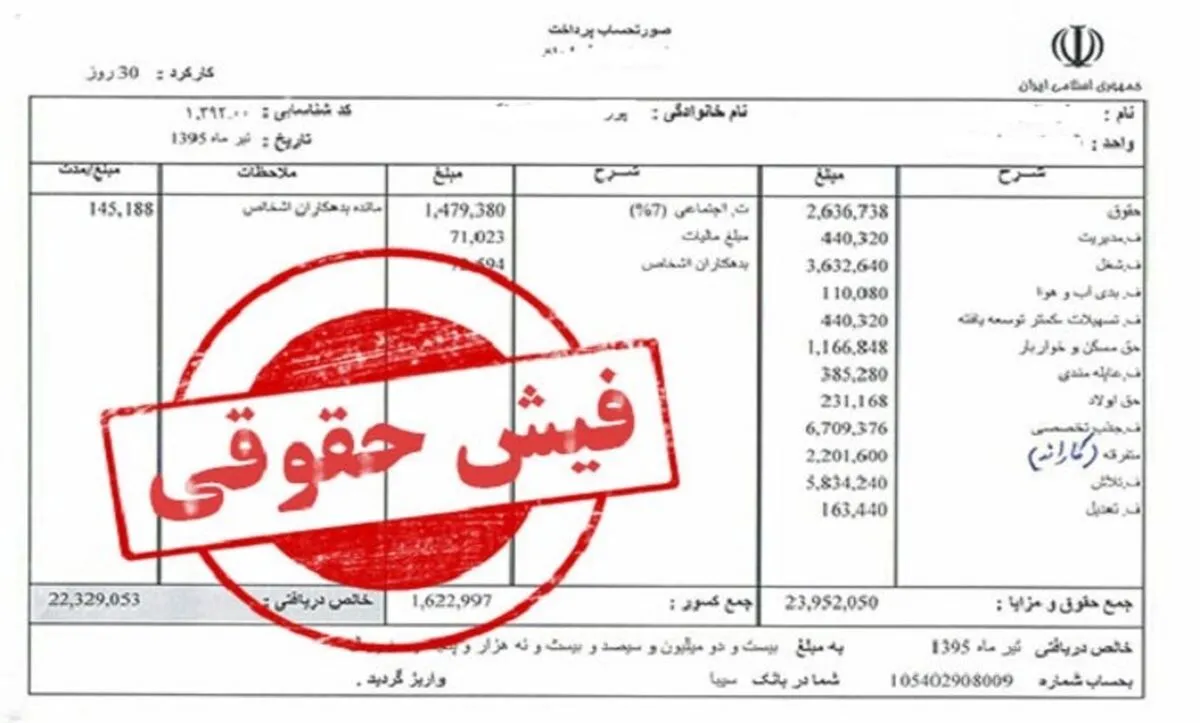 بازنشستگان تامین اجتماعی در این تاریخها منتظر واریز حقوق باشند/ نحوه دریافت فیش حقوقی مرداد
