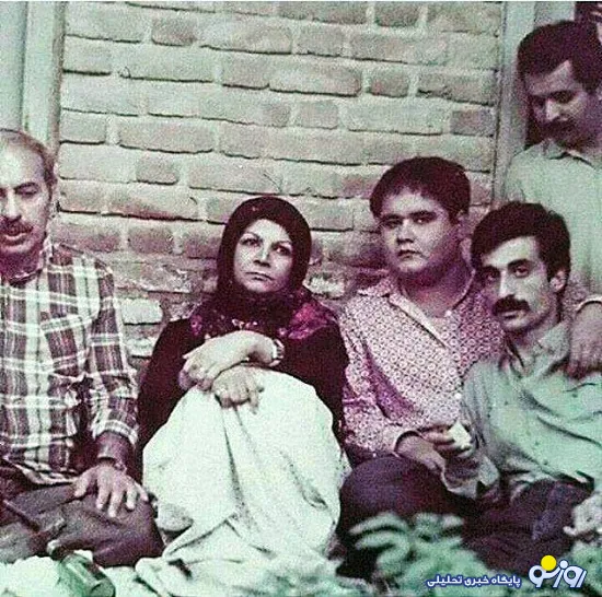 اکبر عبدی، مهین شهابی و اسماعیل داورفر در پشت صحنه سریال «بازم مدرسم دیر شد»