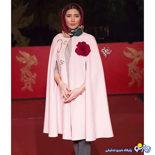 دختر مجید مظفری روی فرش قرمز جشنواره + عکس
