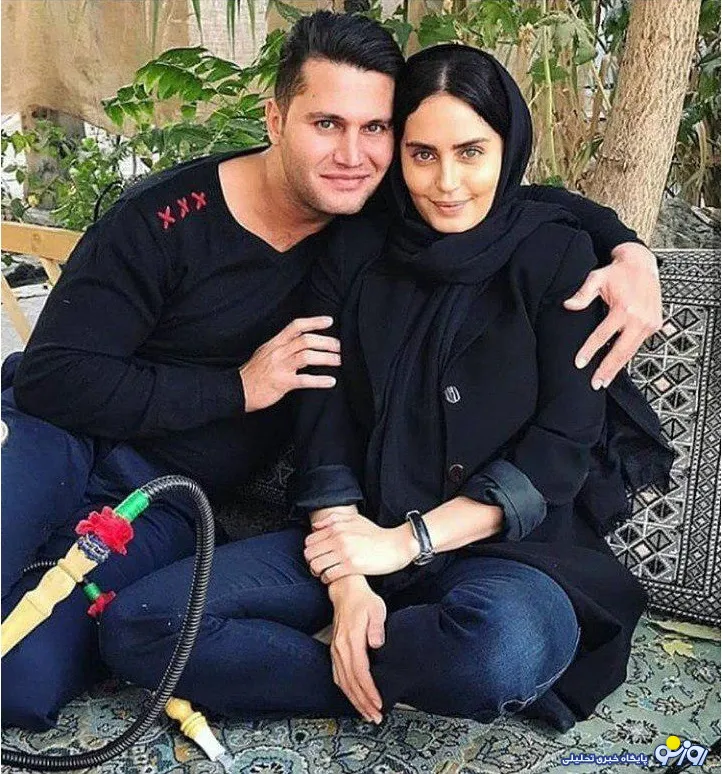 الناز شاکر دوست در حال کشیدن قلیون ! +عکس