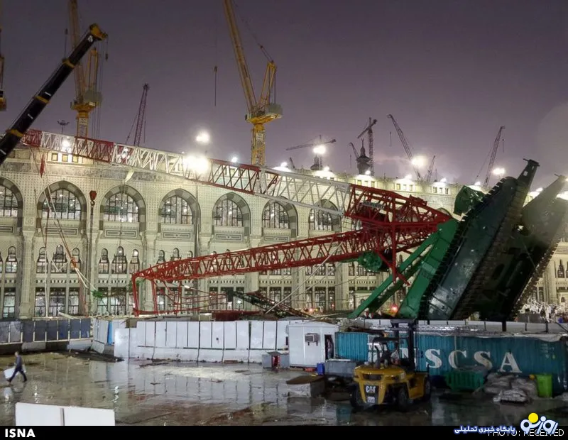 سقوط جرثقیل در مکه، خواست الهی بود!