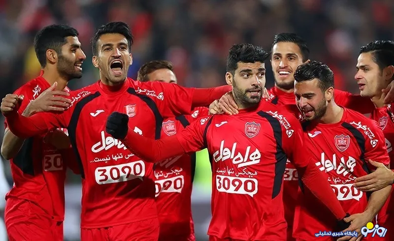 صدرنشینی مقتدرانه پرسپولیس