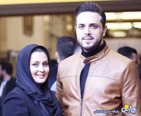 مجری معروف تلویزیون در کنار همسرش +عکس